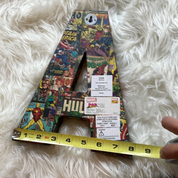 Marvel and DC Letters Wall Art/Decor Letters E,A,K,R - Picture 12 of 16